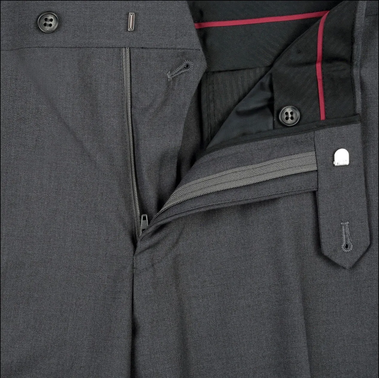 Men's Renoir Two Piece Charcoal Classic Fit Suit