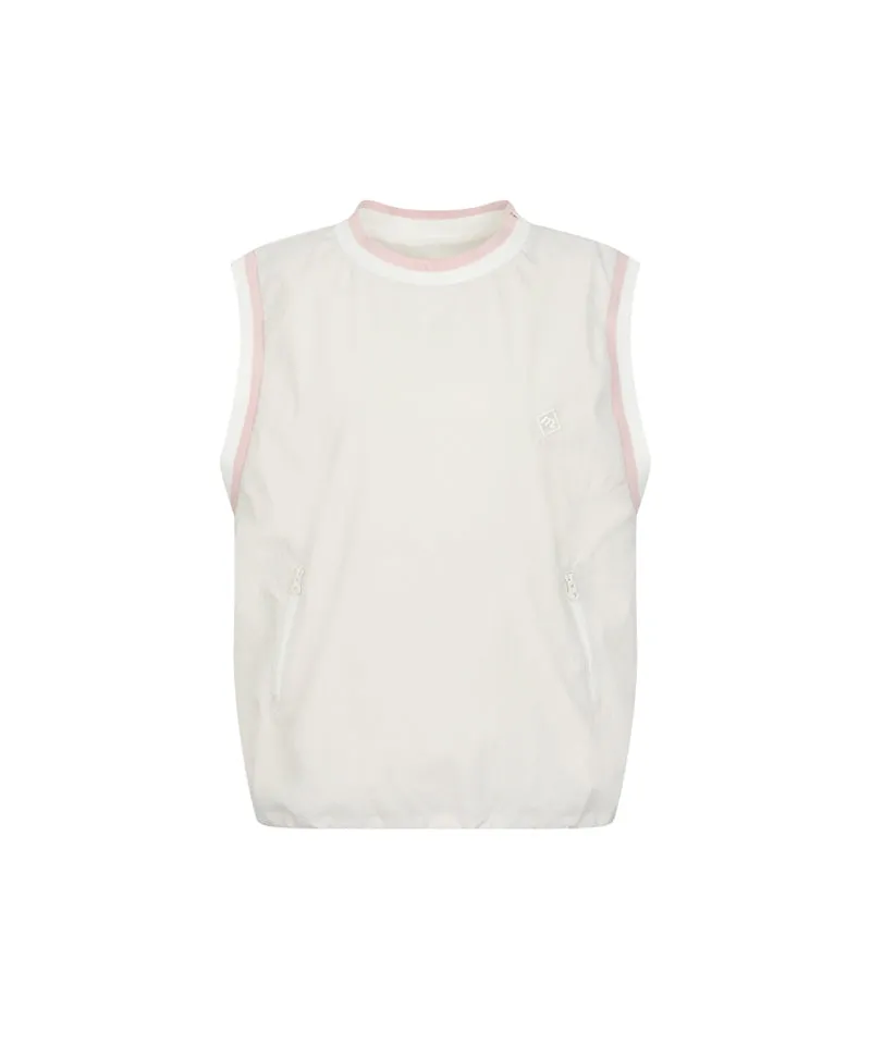 Monday Flow Wind Block Vest - Light Pink