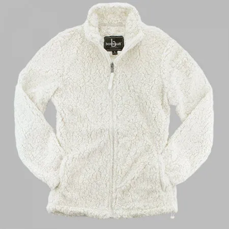 Monogram Sherpa Sweatshirt - Full Zip