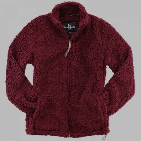 Monogram Sherpa Sweatshirt - Full Zip