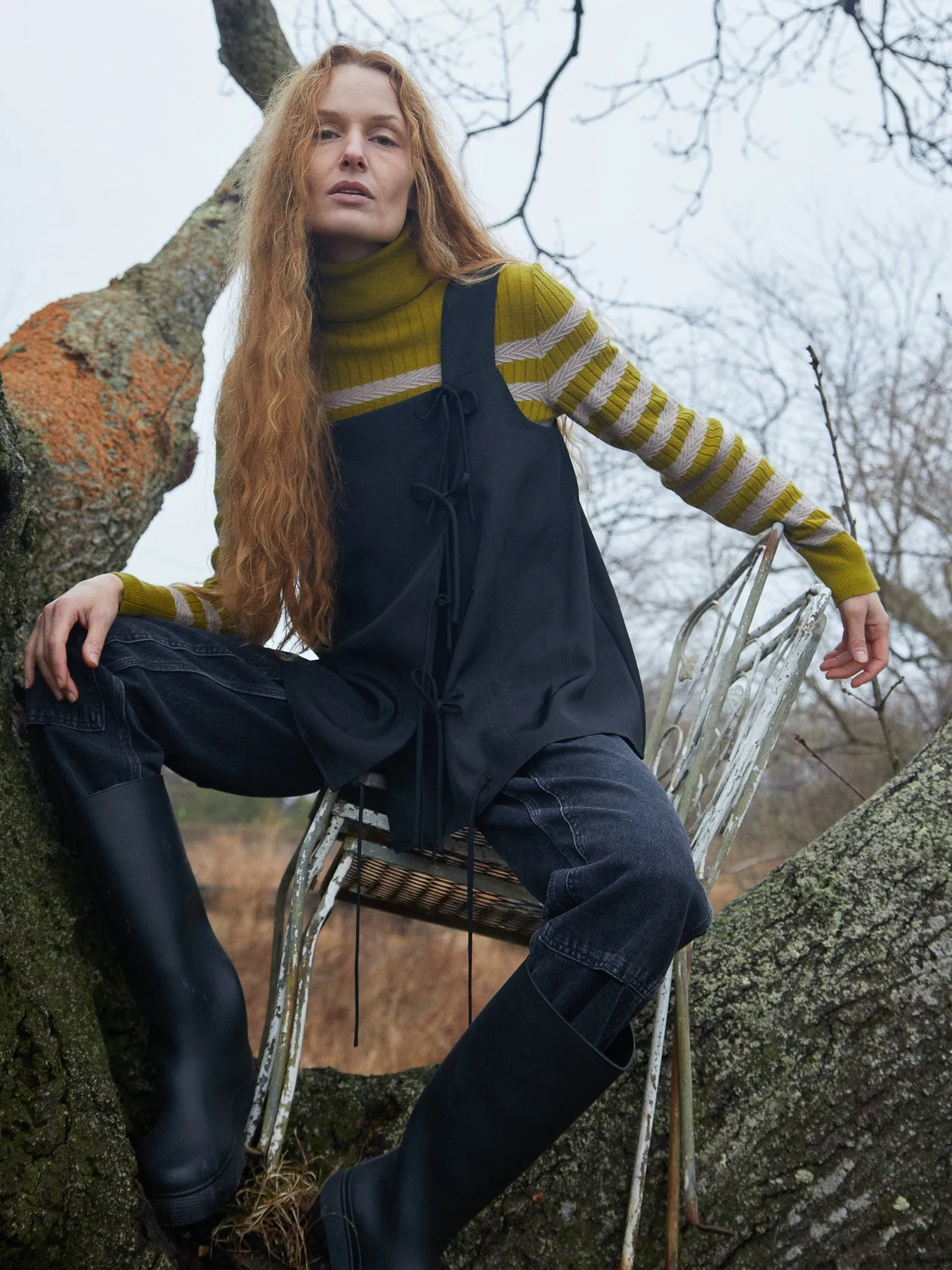 Morrissey Stripe Turtleneck