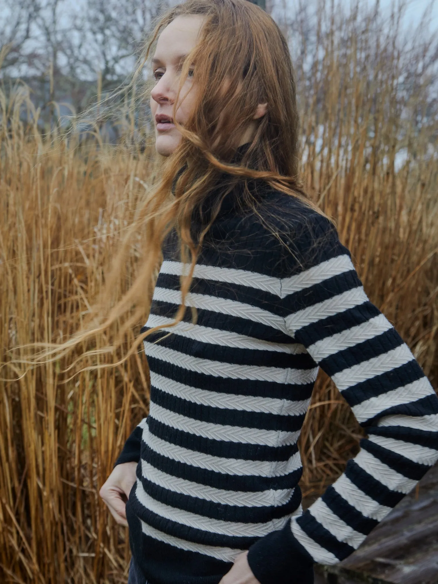 Morrissey Stripe Turtleneck