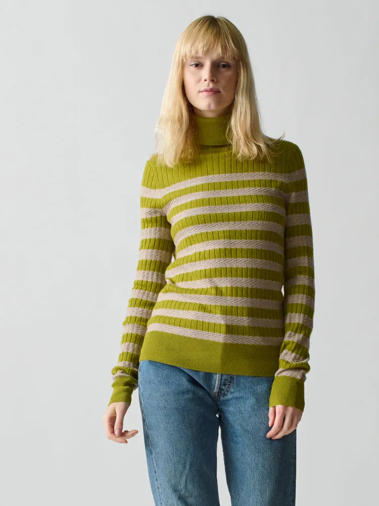 Morrissey Stripe Turtleneck