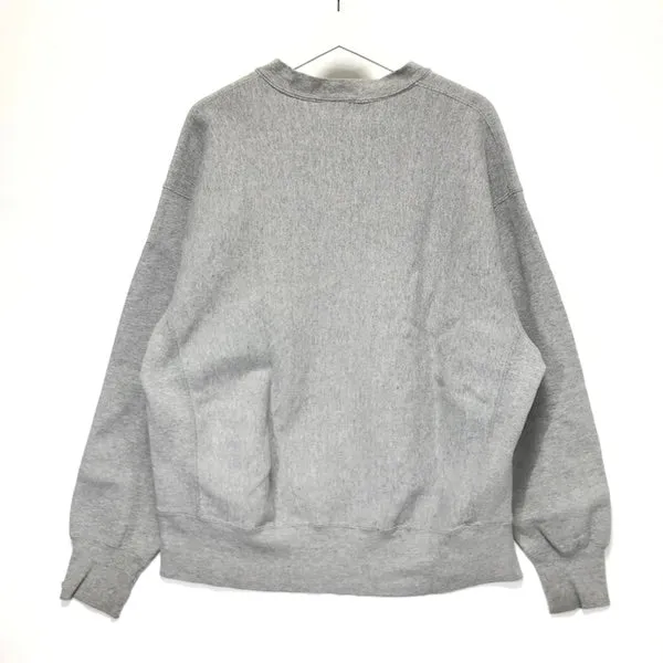 OFFERS OK! [L] Project Dragon Vintage Embroidered Crewneck Sweatshirt Grey