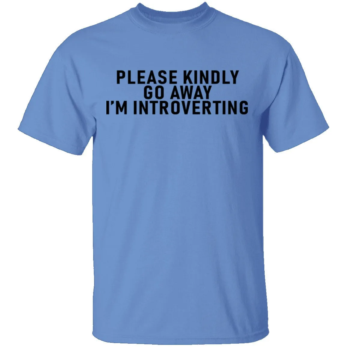 Please Kindly Go Away I'm Introverting T-Shirt