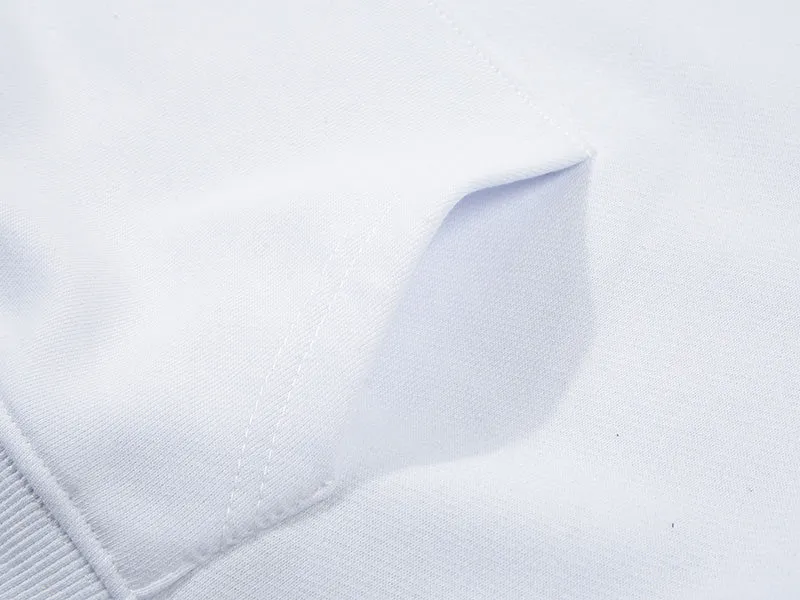 Purple Brand Logo Pattern Printed Hoodie