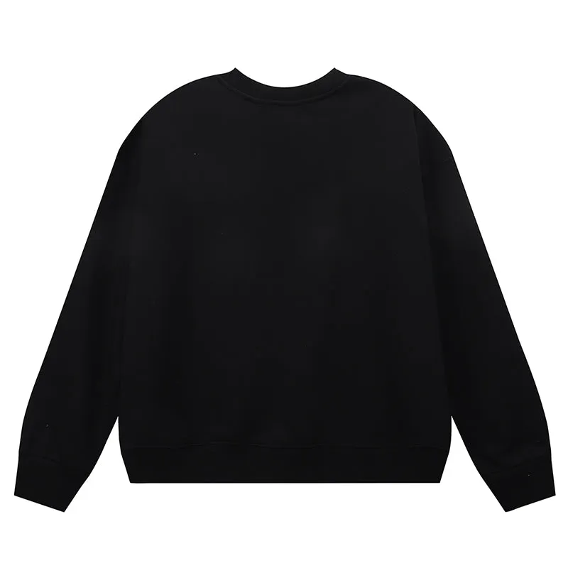 Purple Brand Logo Printed Sweatshirts