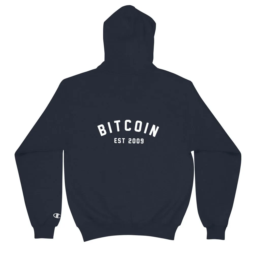 "Bitcoin Campus" Champion Mens Hoodie
