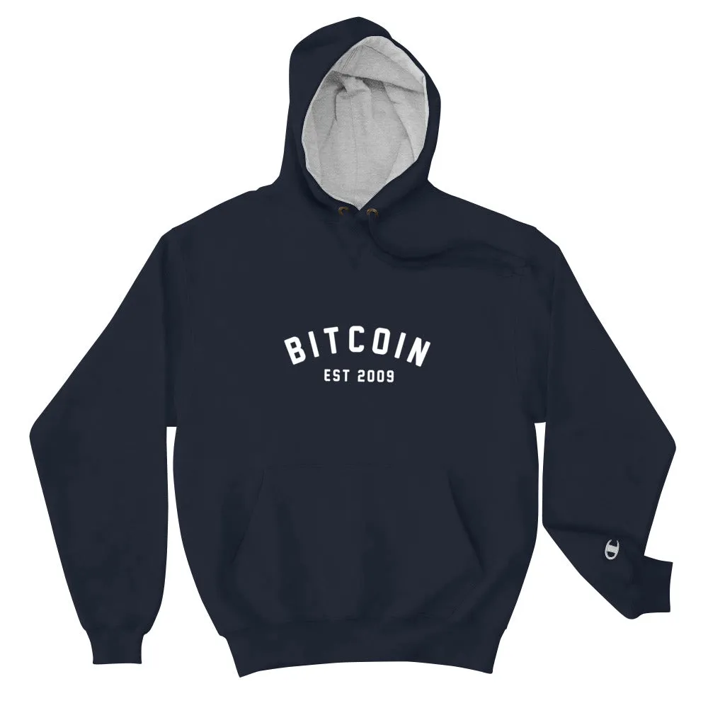 "Bitcoin Campus" Champion Mens Hoodie