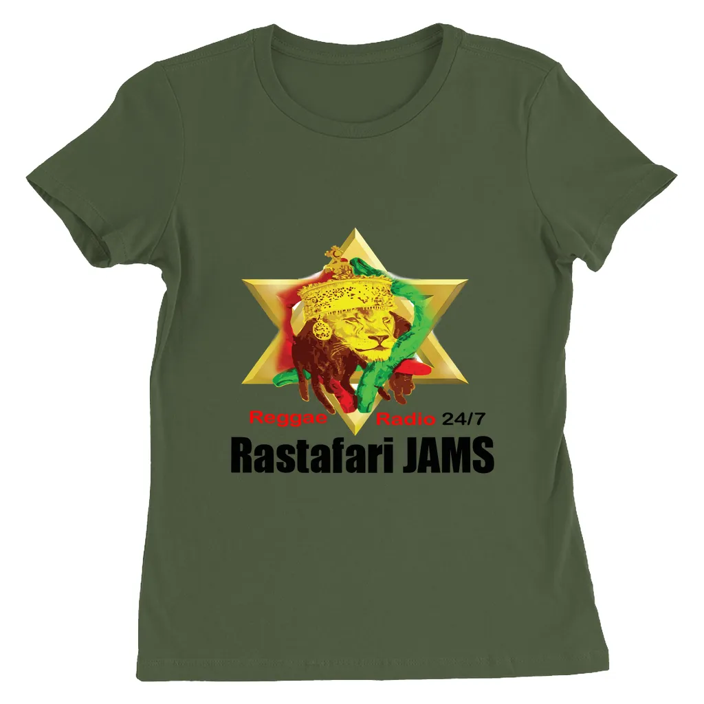 Rastafari JAMS Reggae Radio (Women's T-Shirts)