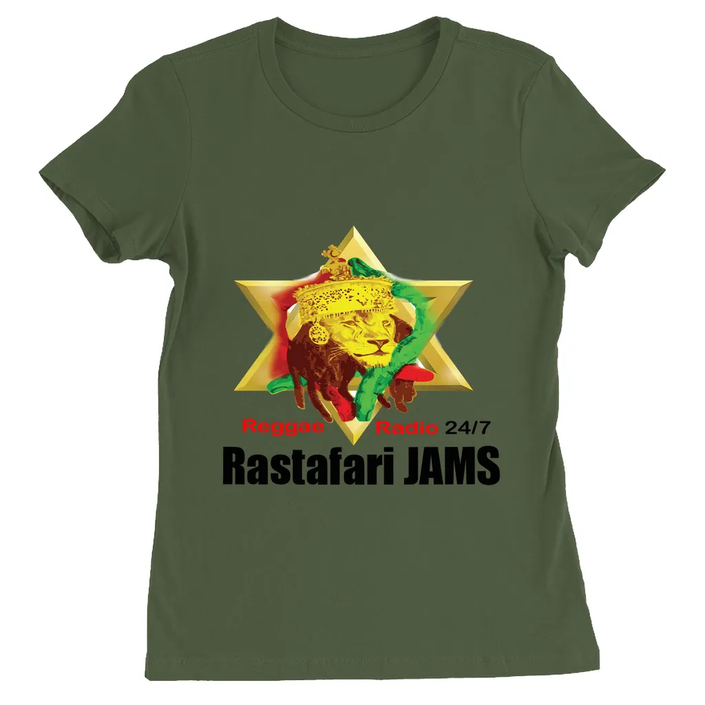 Rastafari JAMS Reggae Radio (Women's T-Shirts)