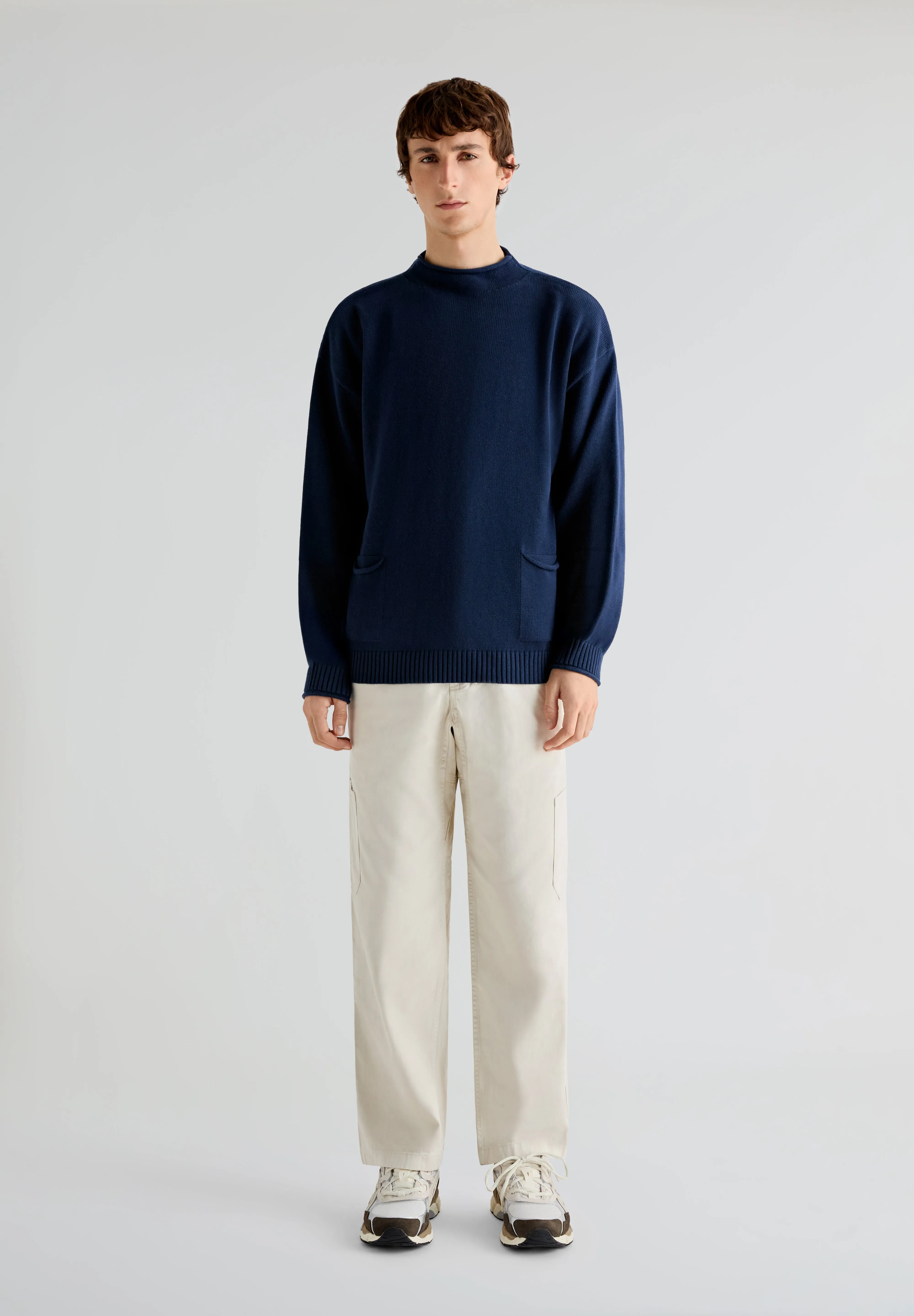 SERVICE WORKS | MOCK SMOCK SWEATER