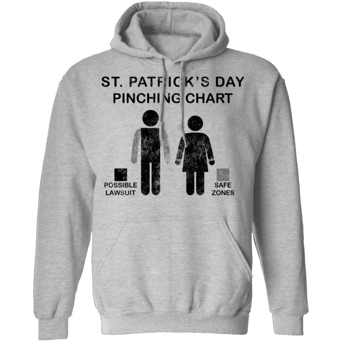 St. Patrick's Day Pinching Chart T-Shirt