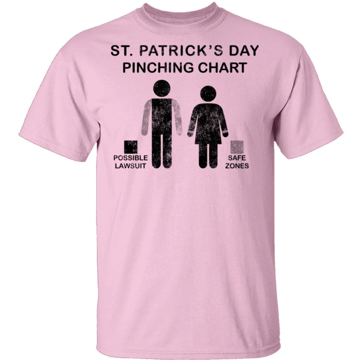 St. Patrick's Day Pinching Chart T-Shirt