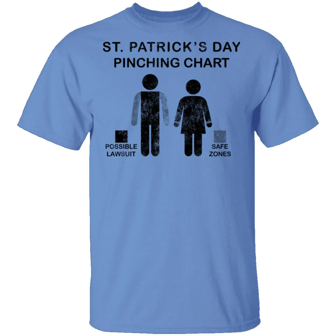 St. Patrick's Day Pinching Chart T-Shirt