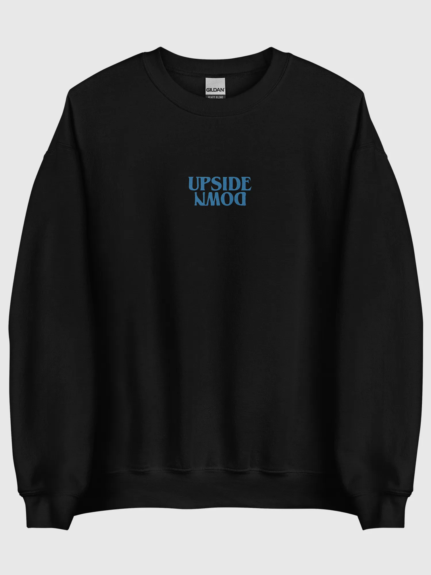 Stranger Things Upside Down Embroidered Crewneck Sweatshirt
