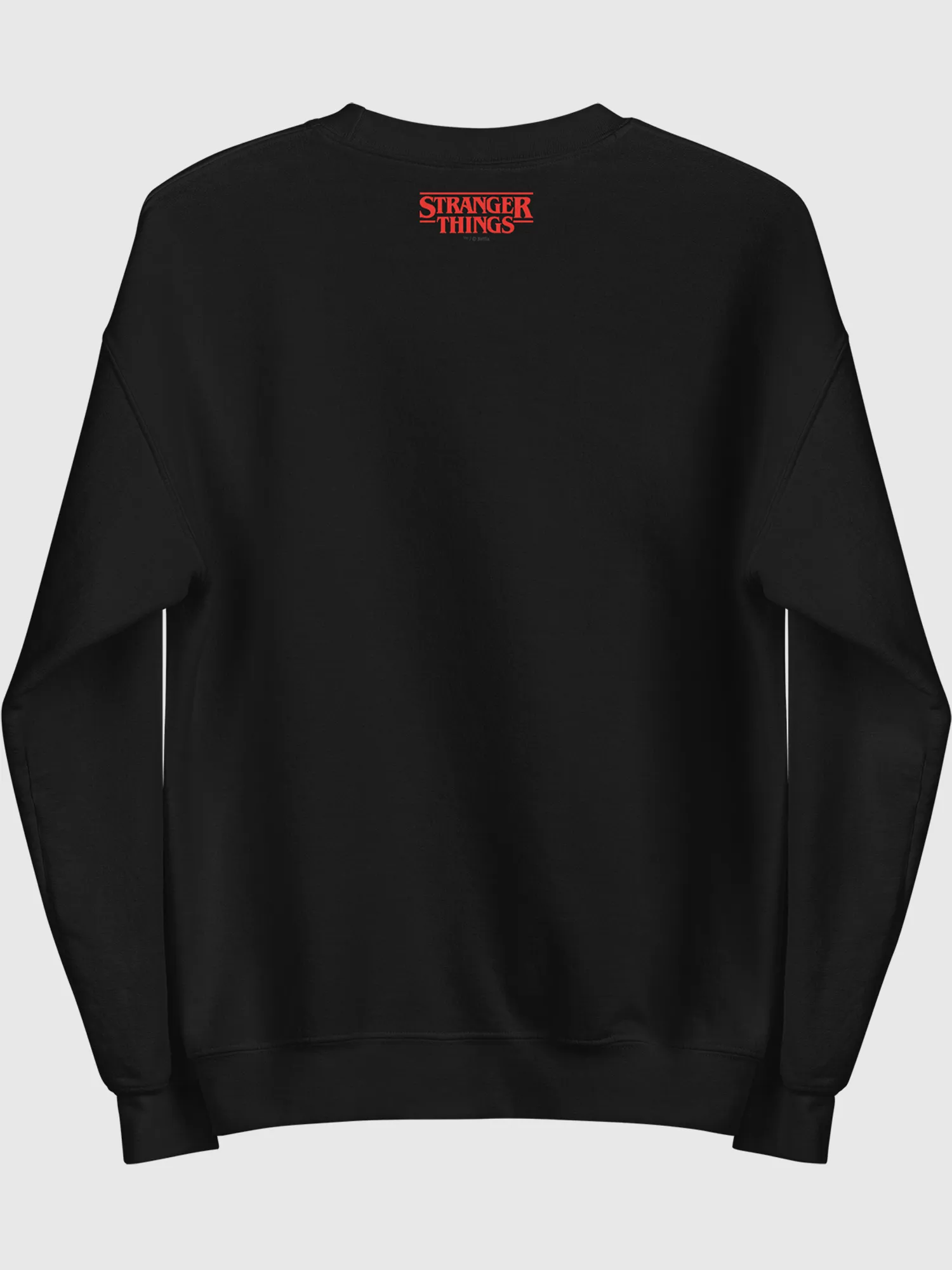 Stranger Things Upside Down Embroidered Crewneck Sweatshirt