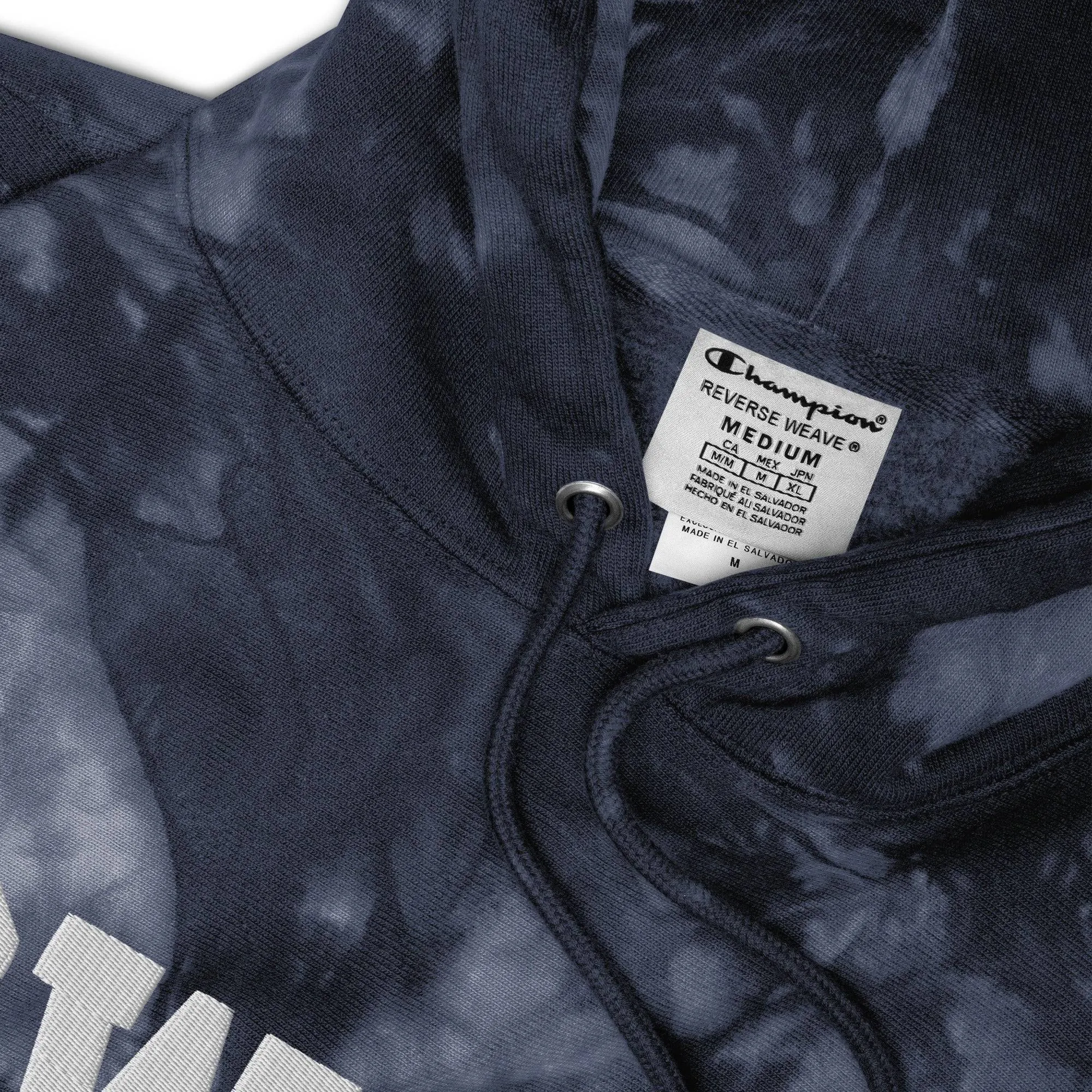 Swim Champion® Premium Hoodie Embroidered Tie-Dye