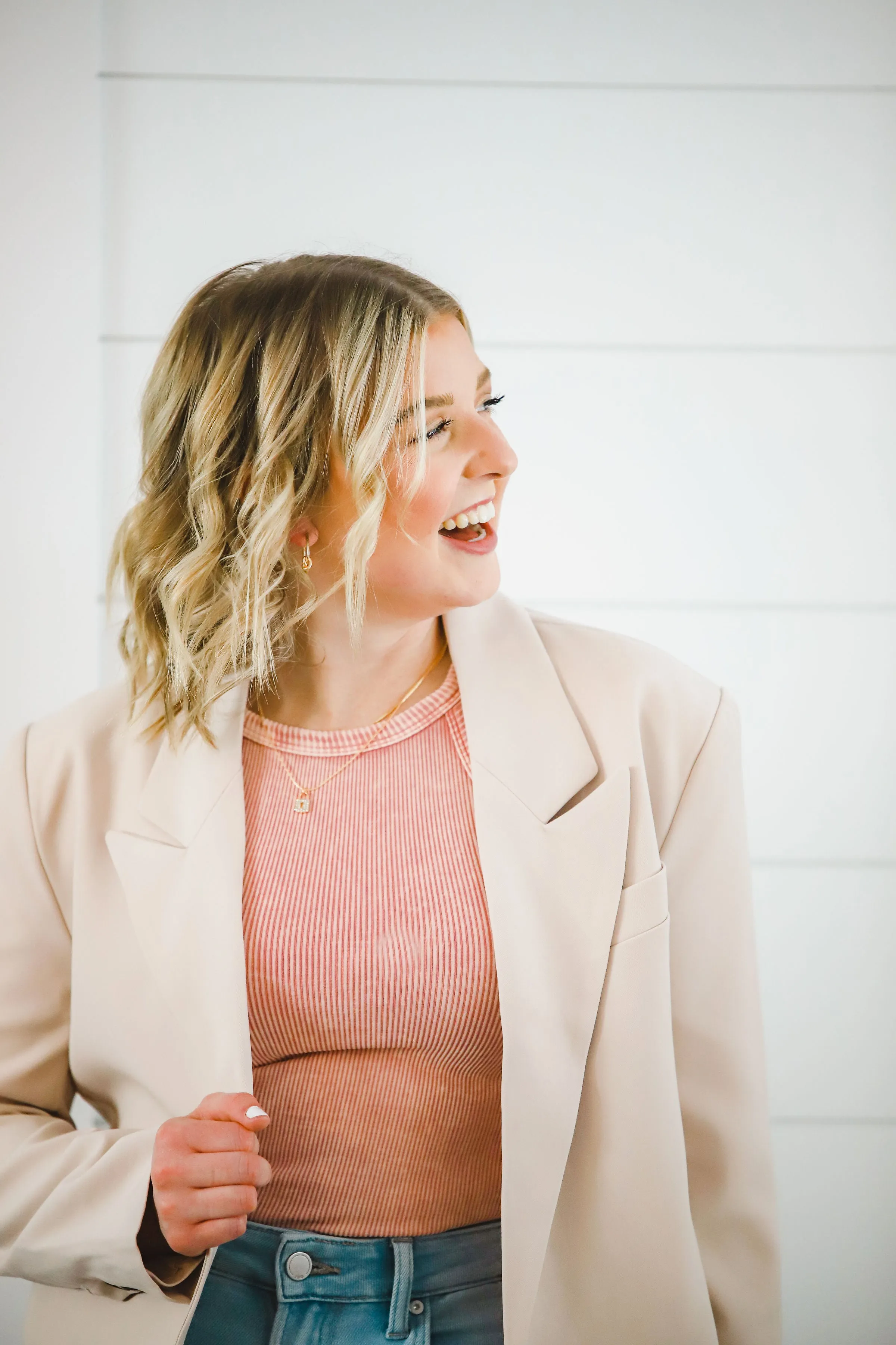 The Cia Cropped Blazer