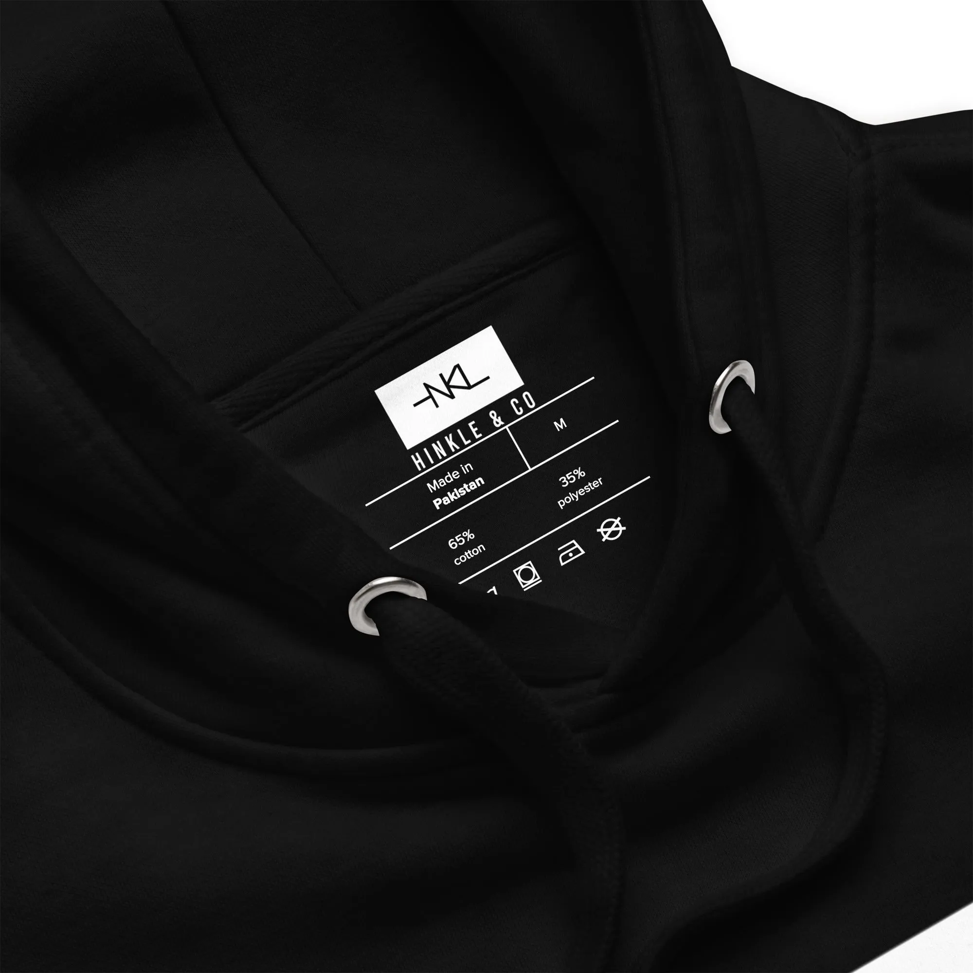 The Pillar Hoodie | HNKL Black/White
