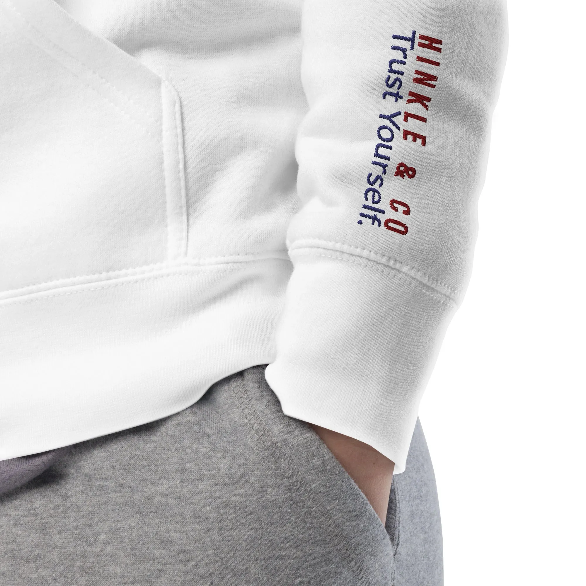 The Pillar Hoodie | HNKL Black/White