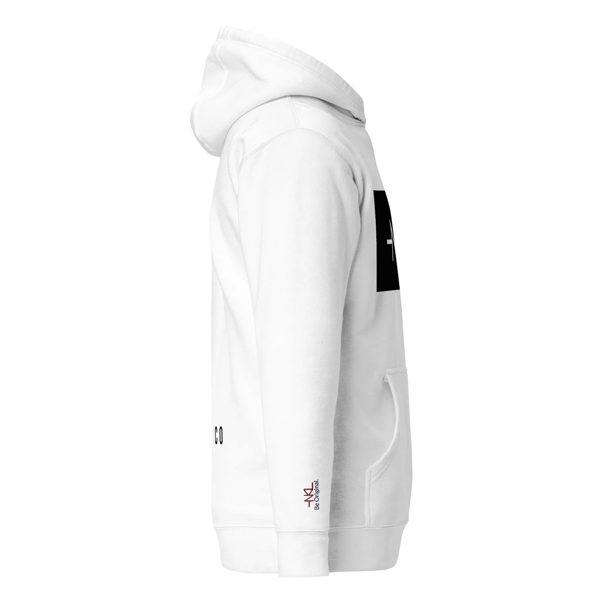 The Pillar Hoodie | HNKL Black/White