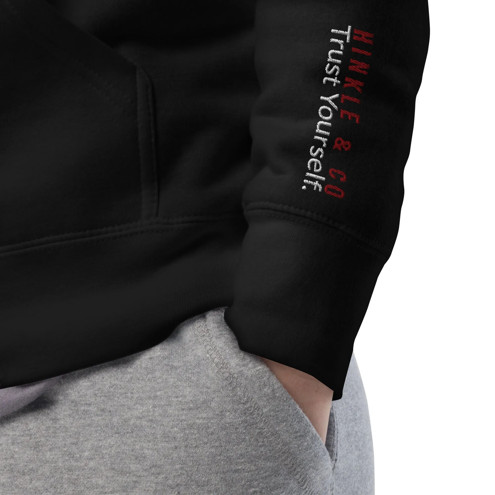 The Pillar Hoodie | HNKL Black/White