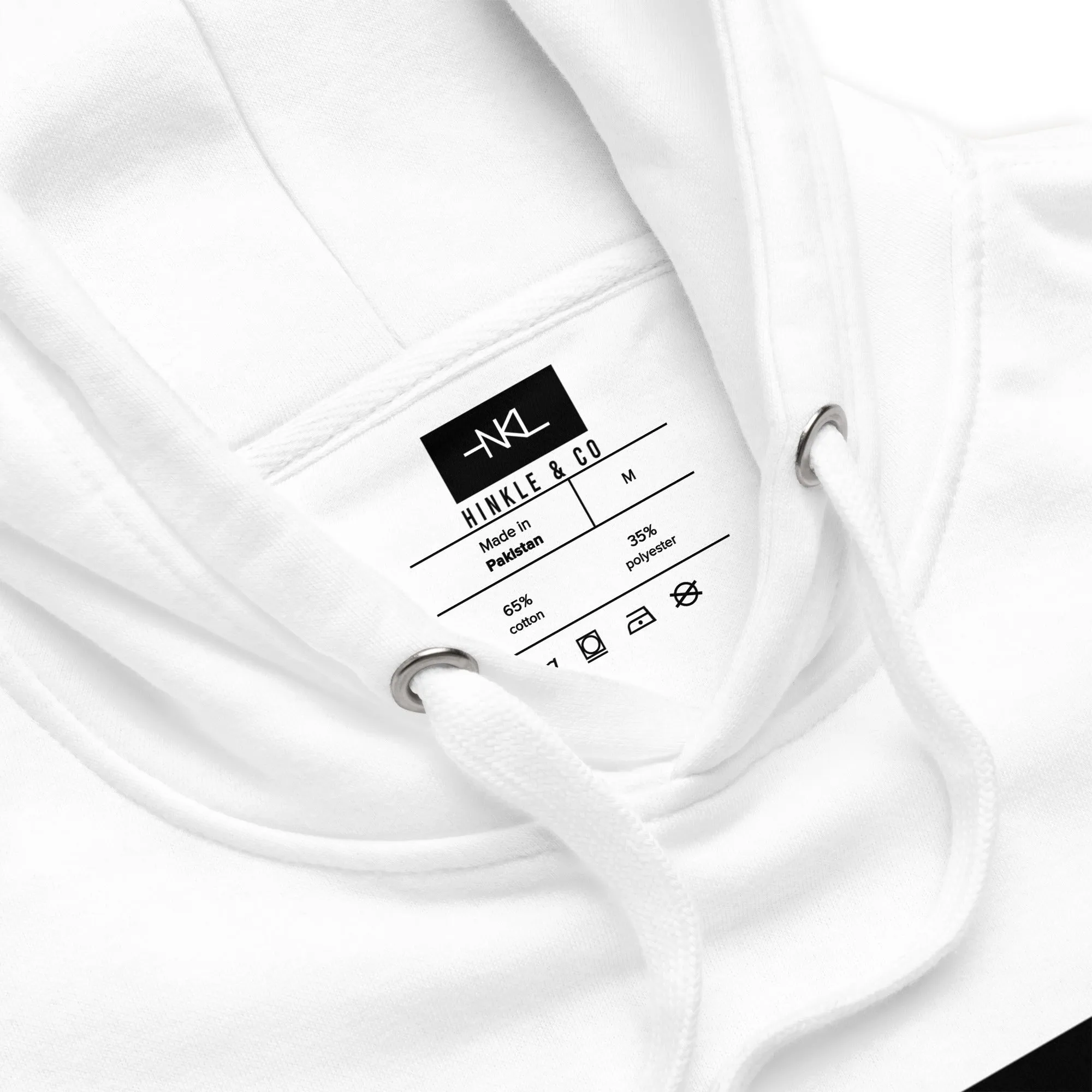 The Pillar Hoodie | HNKL Black/White
