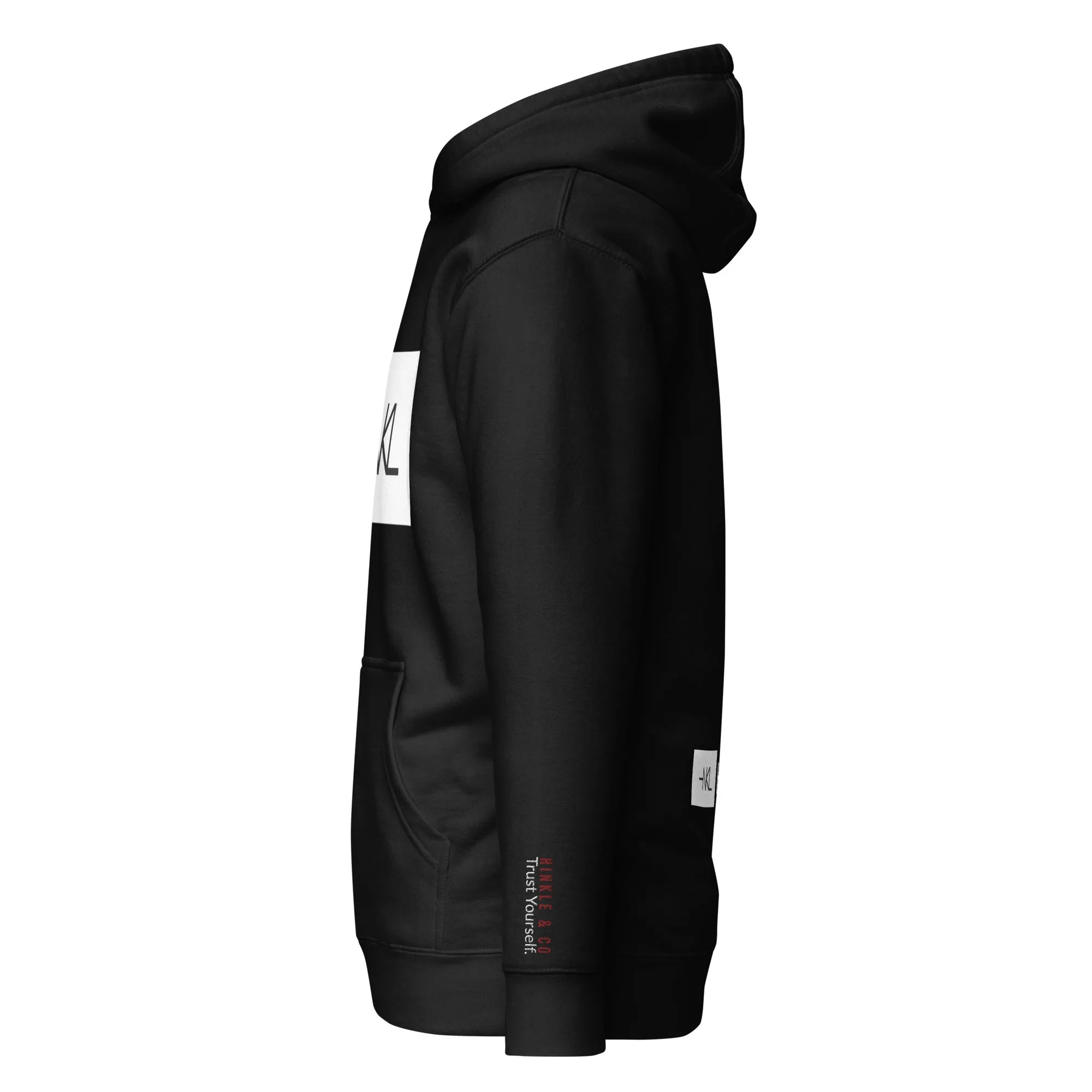 The Pillar Hoodie | HNKL Black/White