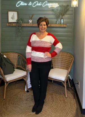 The Ruby Stripe Sweater