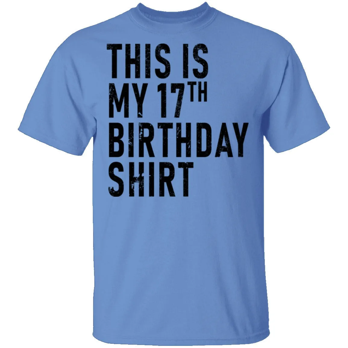 This Is My 17th Birthday Shirt T-Shirt