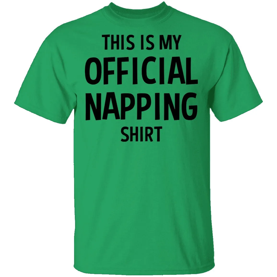 This is My Official Napping T-Shirt