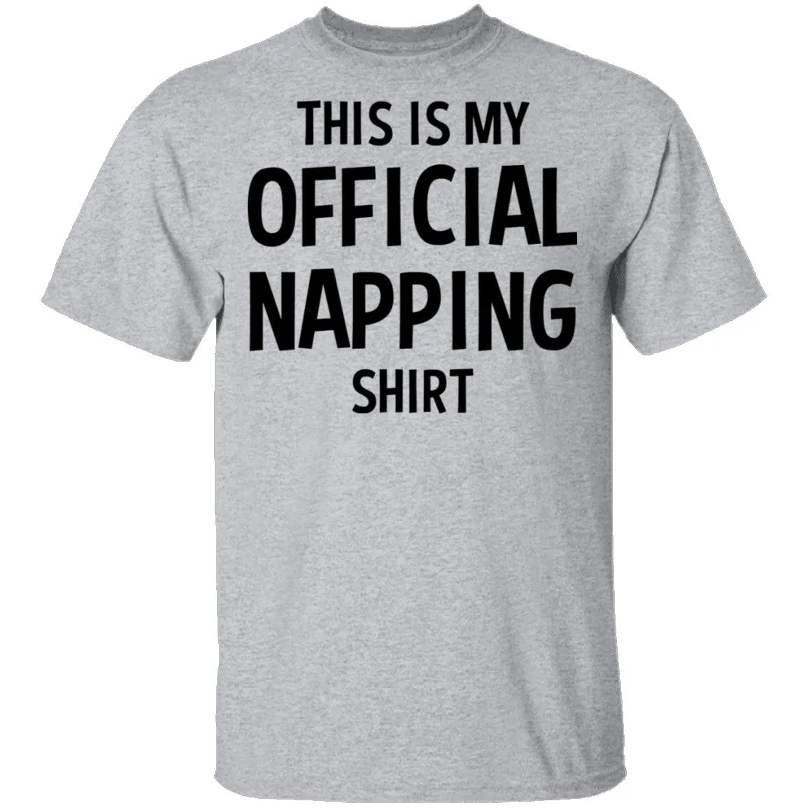 This is My Official Napping T-Shirt