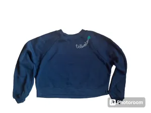Town Pride LADIES Raglan Crewneck Sweatshirt - Black