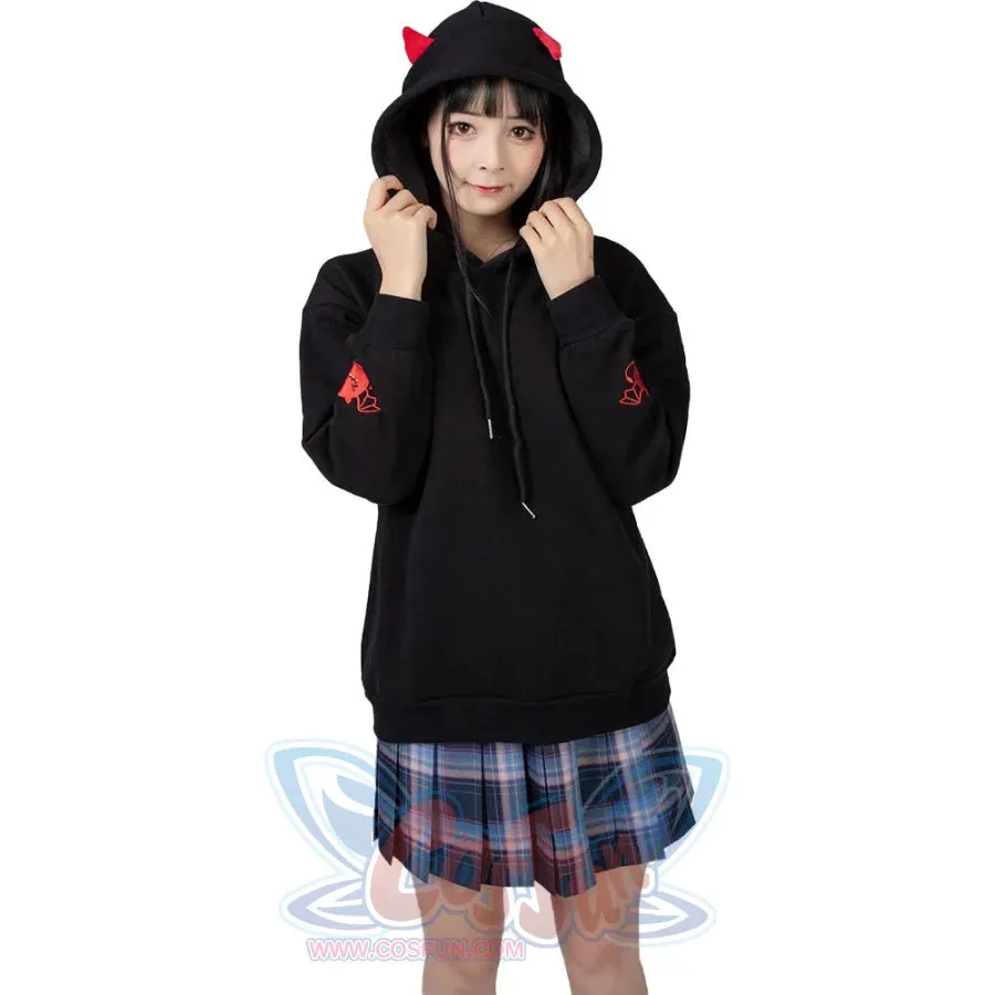 Trick or treat Little Devil Pattern Hoodies Halloween Pullover mp005916