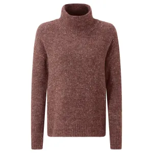 Tsetang Mock Neck - Beet Red