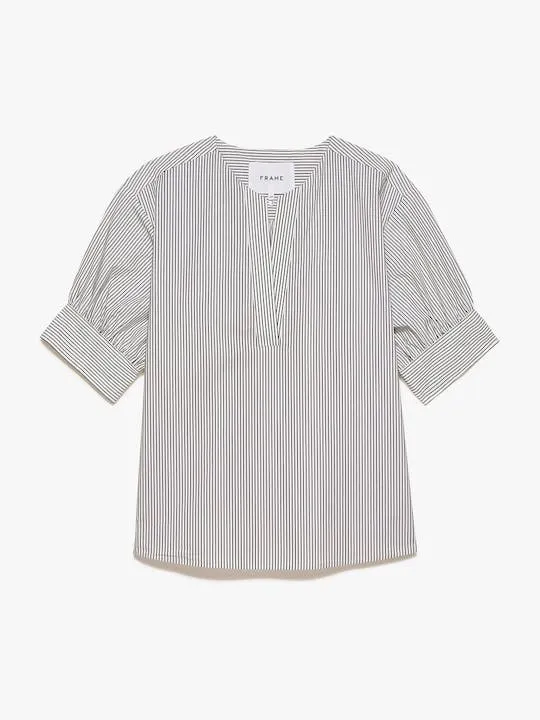 V-Neck Popover Top