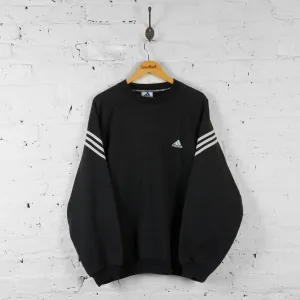 Vintage Adidas Sweatshirt - Black - L