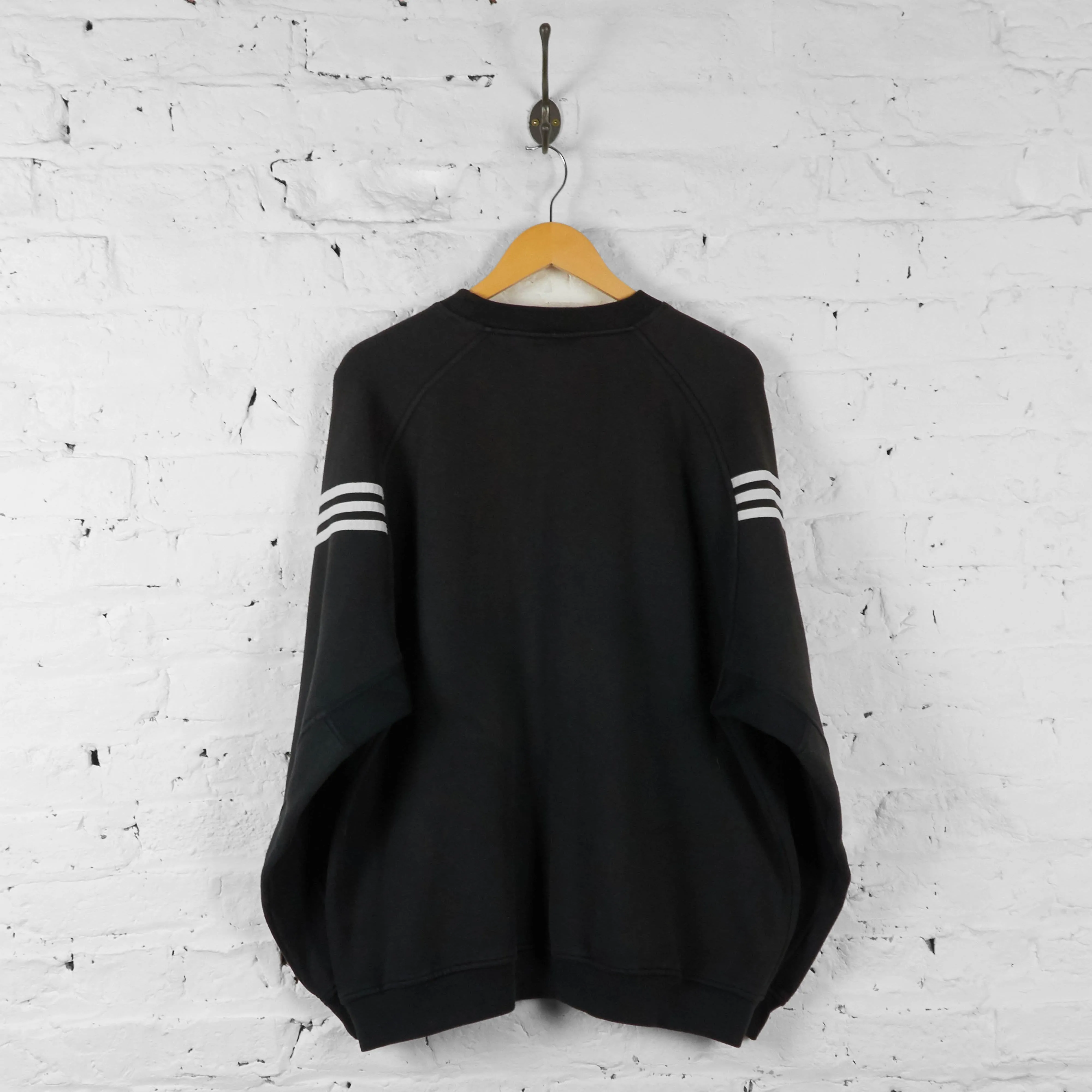 Vintage Adidas Sweatshirt - Black - L