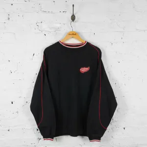 Vintage Redwings Sweatshirt - Black - XL