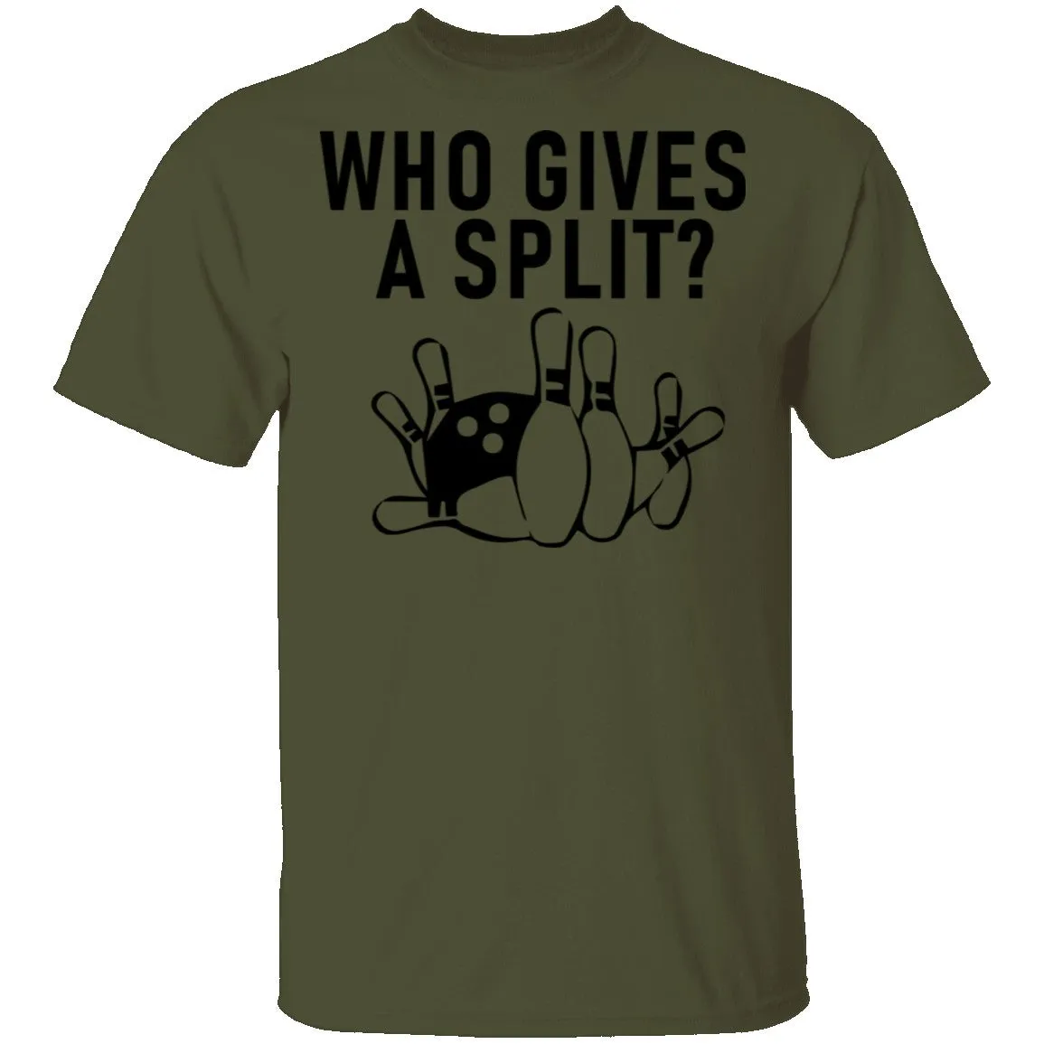 Who Gives A Split Bowling T-Shirt