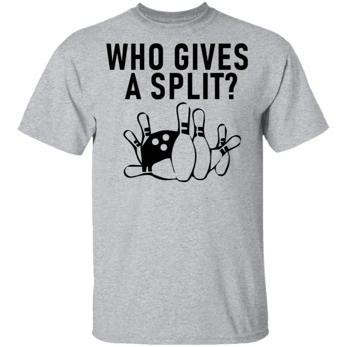 Who Gives A Split Bowling T-Shirt