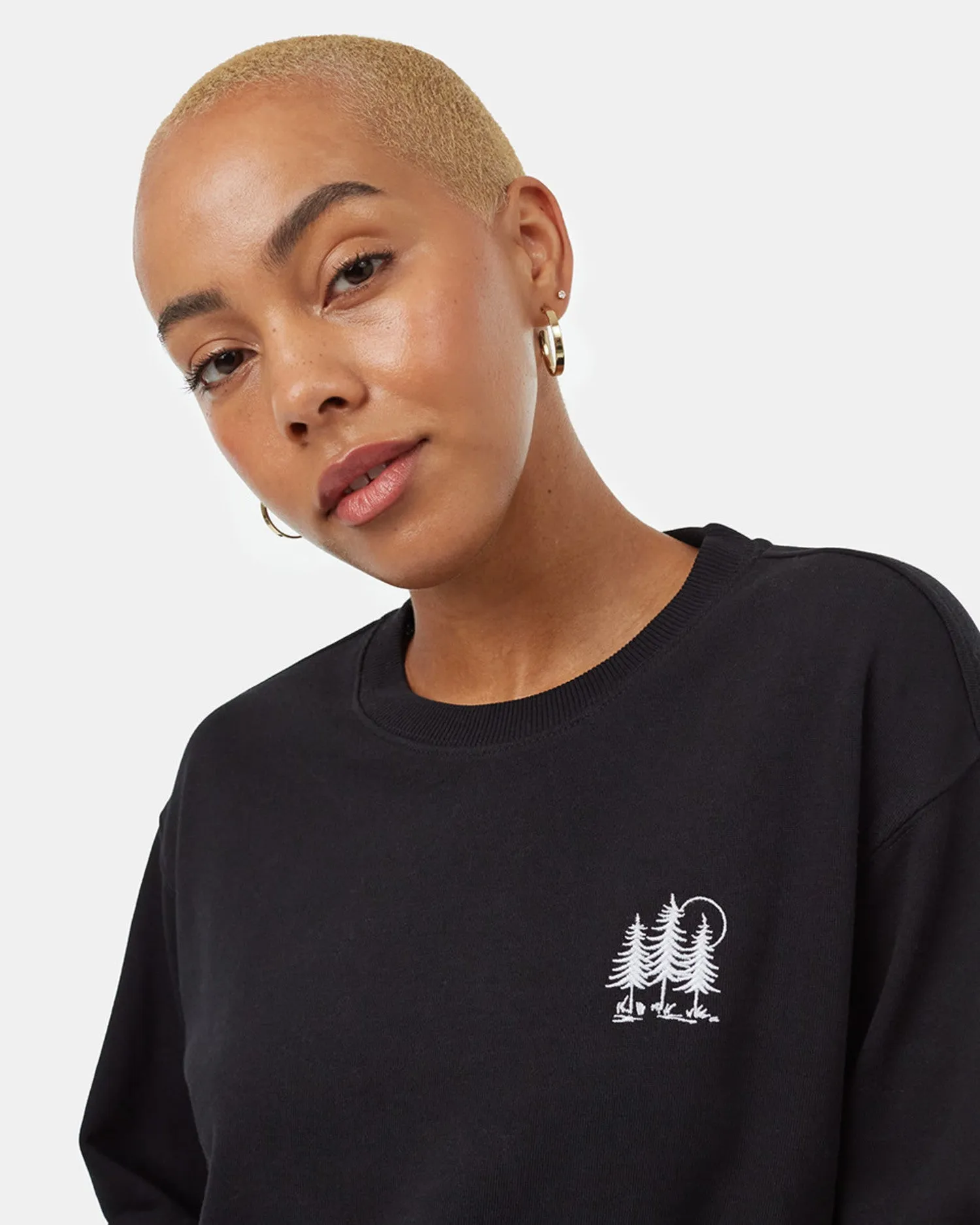 WOMEN'S TREEFLEECE GOLDEN SPRUCE CREWNECK